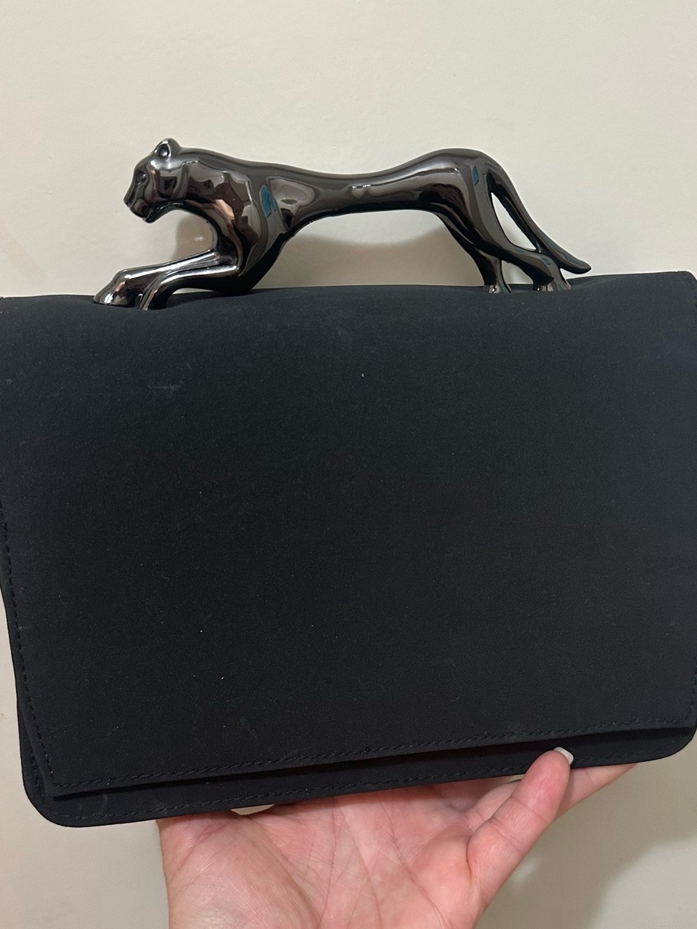 Black Bag with Pantera Detail
